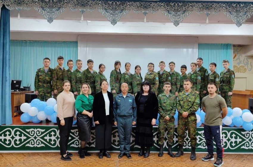 Посвящение в военный спортивный клуб  "Десантник"